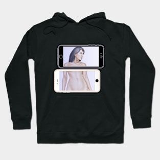 Illustration Logo – Phone Imaged Girl Hoodie